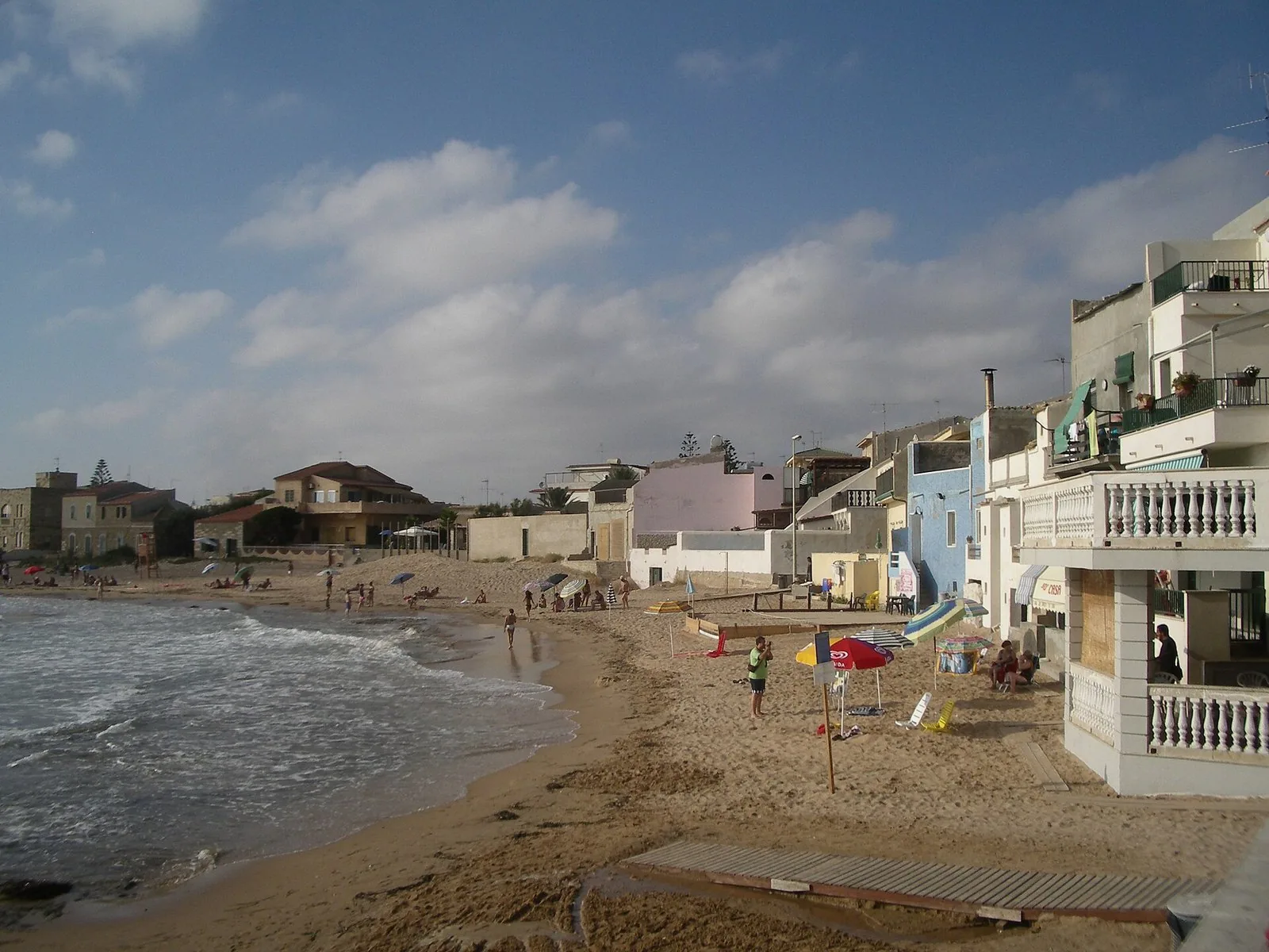 La spiaggia di Punta Secca
